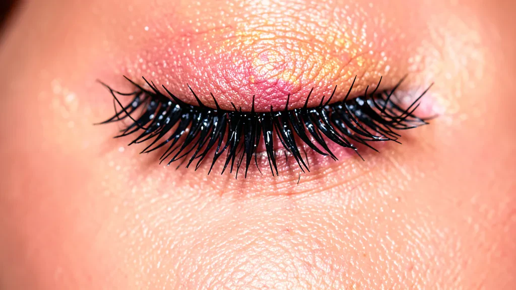 Healthy, radiant skin texture close-up